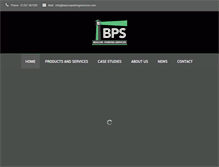 Tablet Screenshot of beaconparkingservices.com
